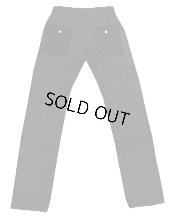 画像3: Eight-G（エイトＧ） "BLACK COMBINATION BUSH PANTS" BIGサイズ 当店水洗い＆自然乾燥