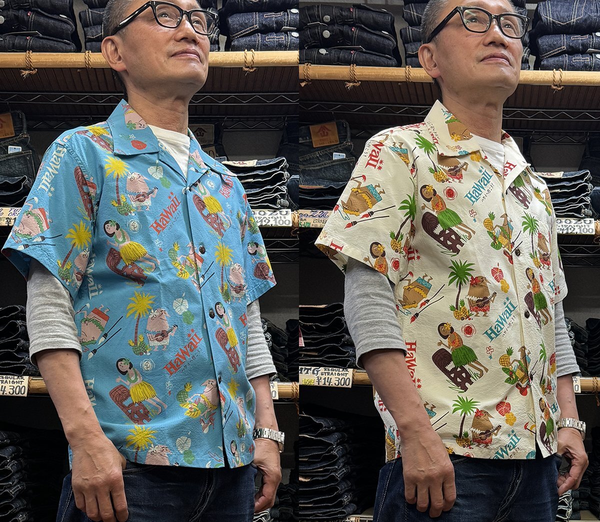画像: Sun Surf COTTON SEERSUCKER OPEN SHIRT “TRIP TO HAWAII” by 柳原良平 with MOOKIE SS39537