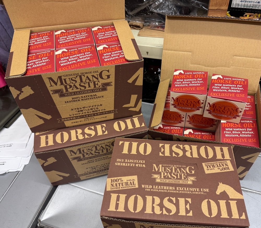 画像: MUSTANG PASTE " マスタングペースト" レザーオイル