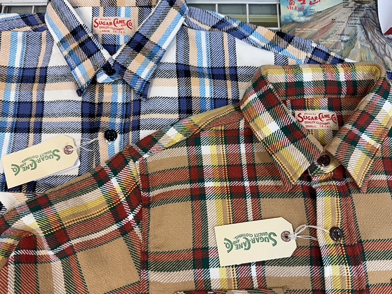 画像: Sugar Cane “Twill Check”L/S WORK SHIRT   SC29565 
