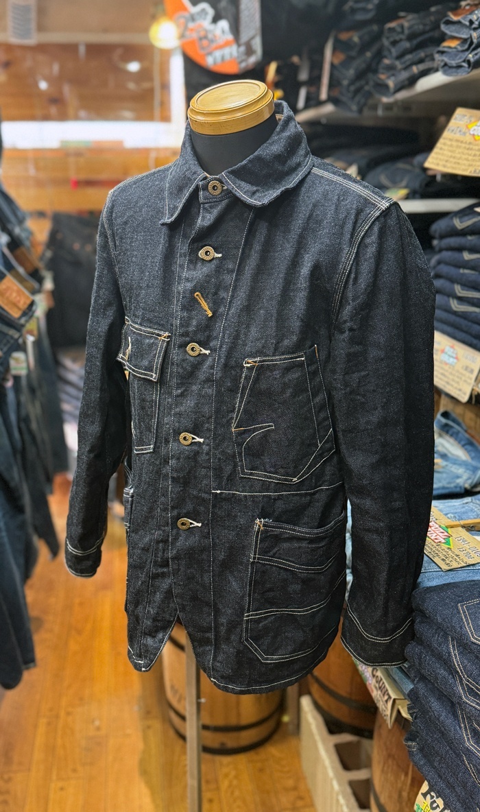 画像: EIGHT-G “11.5oz,デニムカバーオール ”8JK-25