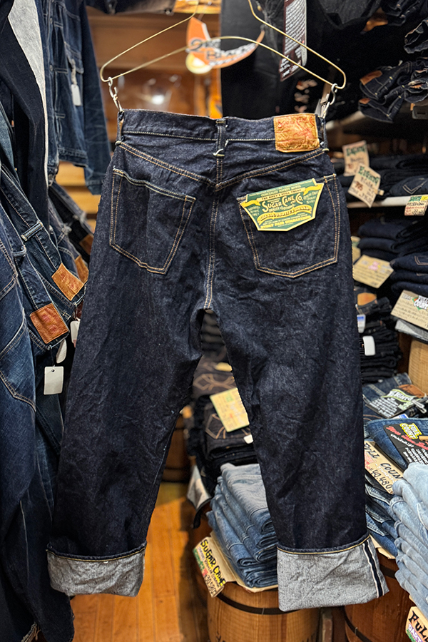 画像: Sugar Cane　Lot No. SC42025 13.5oz. DENIM WAIST OVERALLS 2025 MODEL (WIDE LEG) 