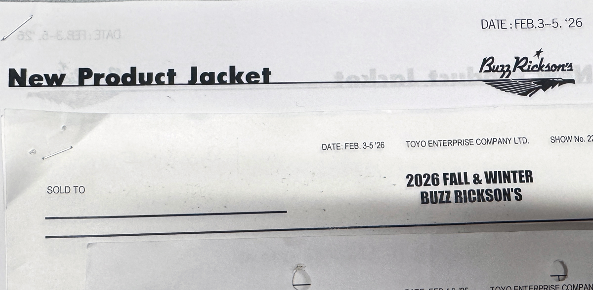 画像: Buzz Rickson'S　2026