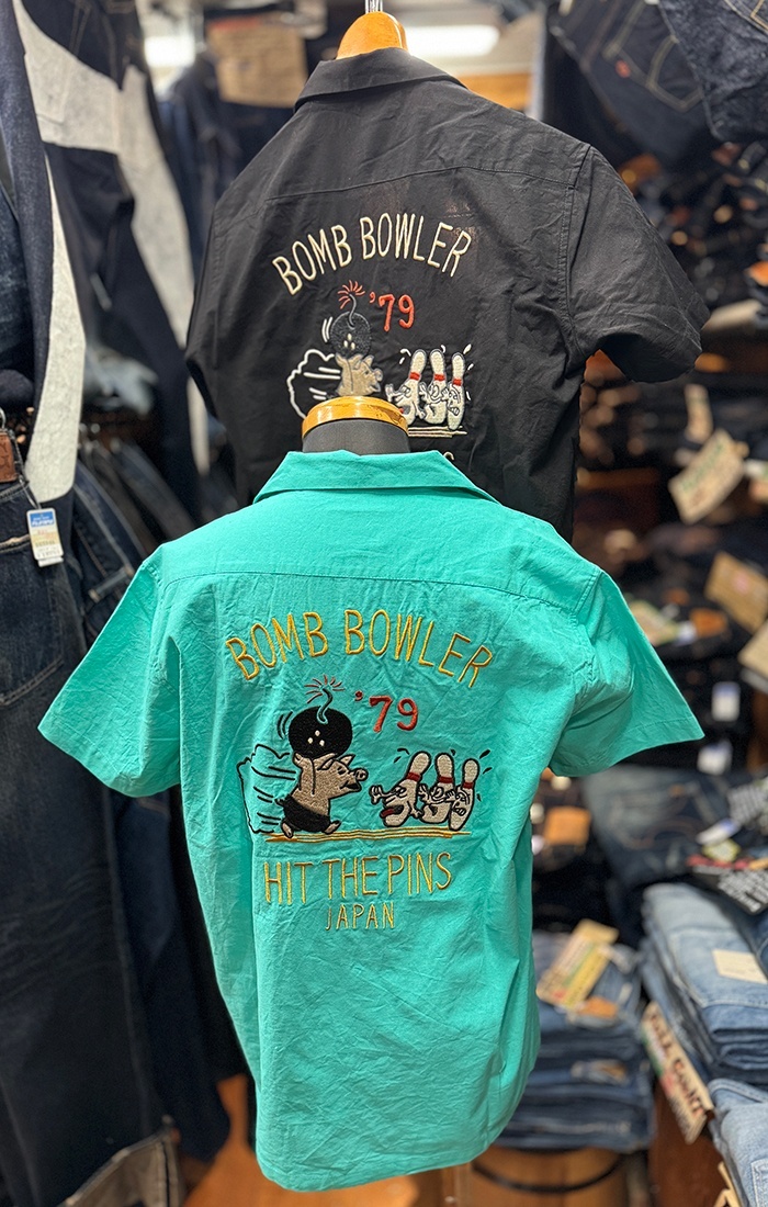 画像: STUDIO D'ARTISAN【5743】“BOMB　BOWLER”ボーリングシャツ