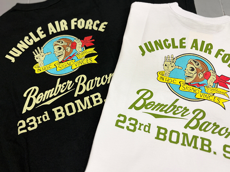 画像: BUZZ RICKSON'S BR79778 “23rd BOMB. SQ. BOMBER BARONS” S/S T-SHIRT