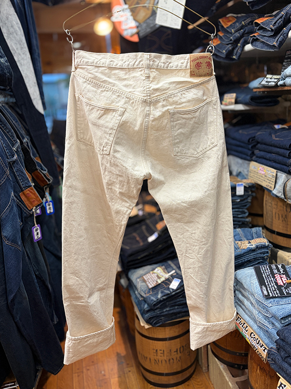画像: FULLCOUNT“1101EC Straight Ecru Selvedge Denim”　13.7oz Denim 