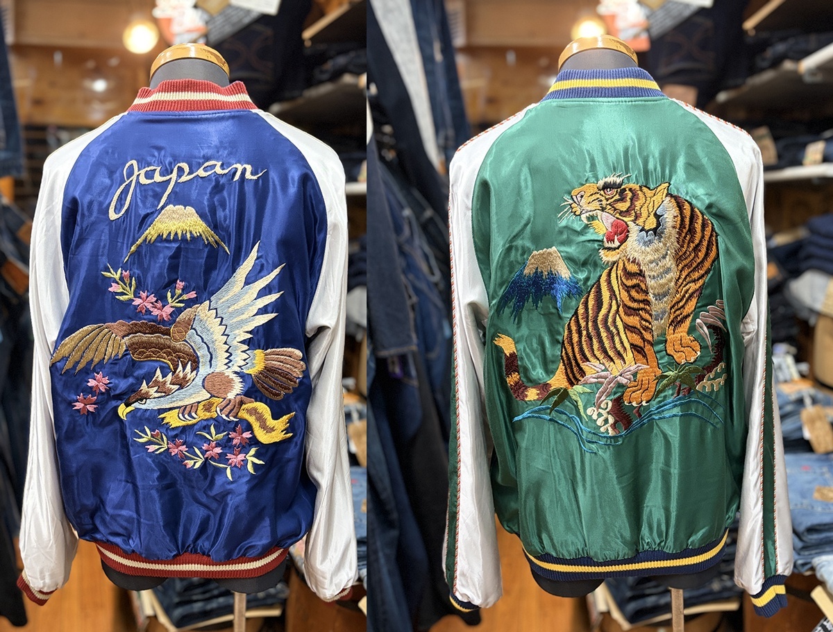画像: Tailor Toyo　Acetate Souvenir Jacket “ROARING TIGER” × “EAGLE”TT15972-145