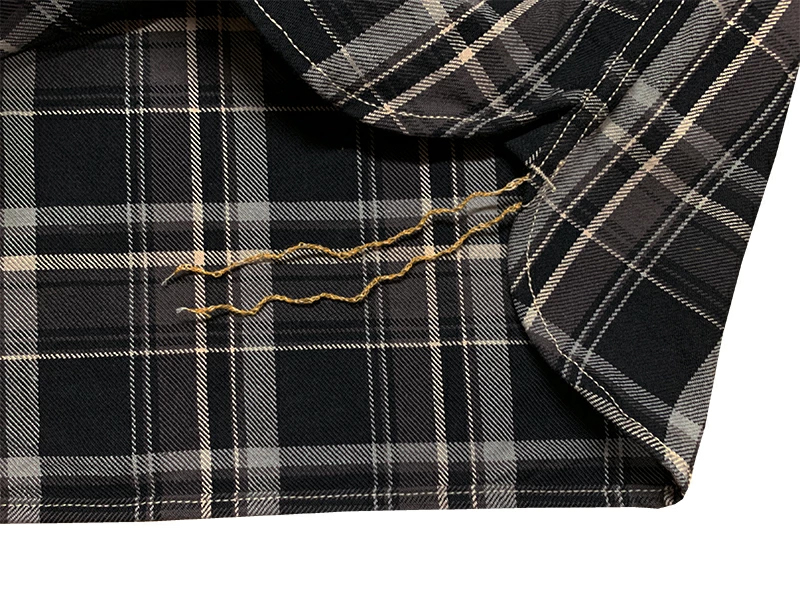 画像12: Eight-G（エイトＧ） “11oz.HEAVY FLANNEL　MADRAS CHECK WORK SHIRTS” 2024年生産タイプ 8LS-71-24AW