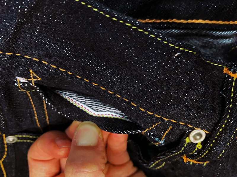 画像15: Eight-G（エイトＧ）Lot. 403-43“16oz.DENIM1943MODEL WW2 COWBOY PANTS” 16ozクランチデニム 403-43-22 ワンウォッシュ済み