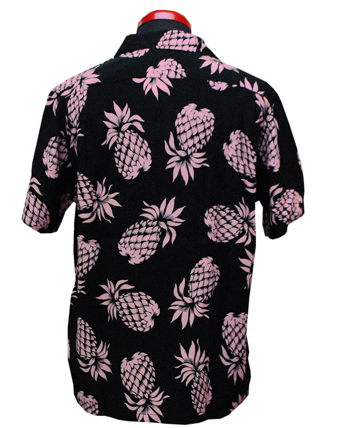 画像3: Eight-G（エイトＧ） “PINEAPPLE”(パイナップル)半袖 アロハシャツ 8AS-03-18SS 2018年タイプ