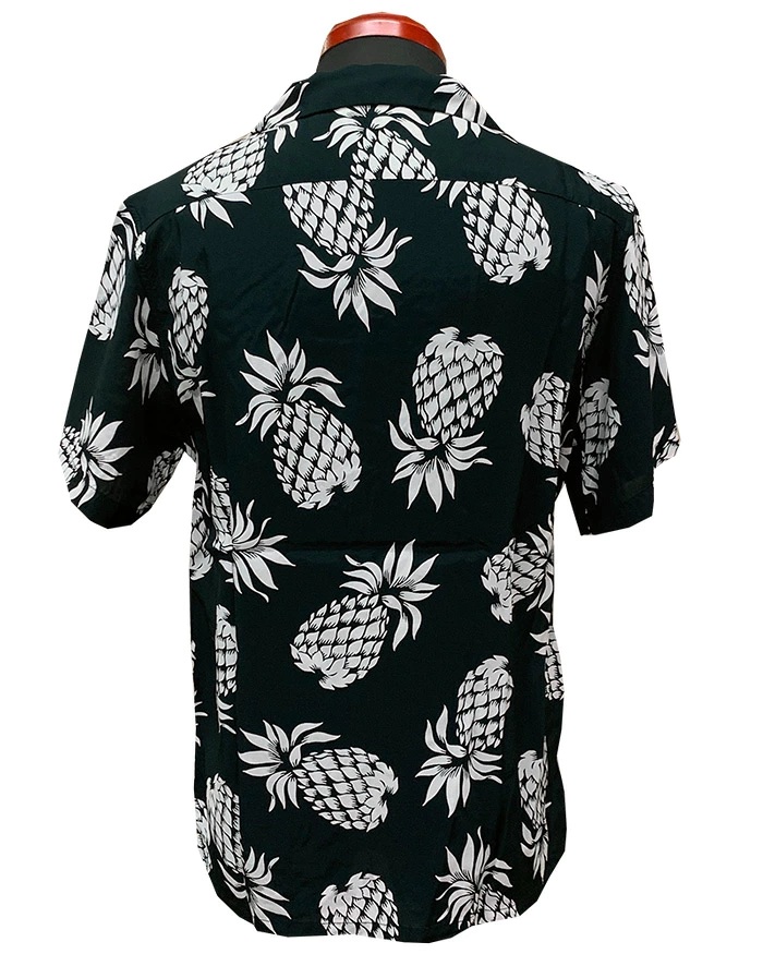 画像3: Eight-G（エイトＧ） “PINEAPPLE”(パイナップル)半袖 アロハシャツ 8AS-03-19SS 2019年タイプ