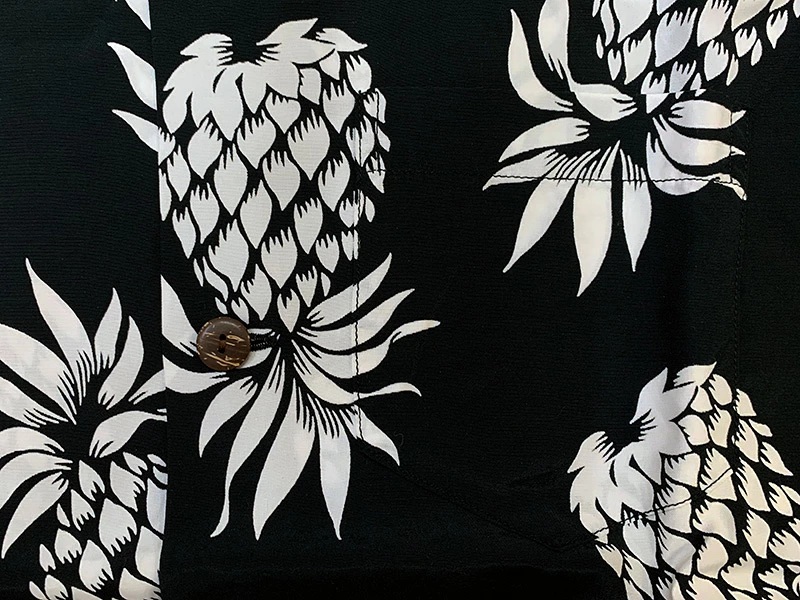 画像6: Eight-G（エイトＧ） “PINEAPPLE”(パイナップル)半袖 アロハシャツ 8AS-03-19SS 2019年タイプ