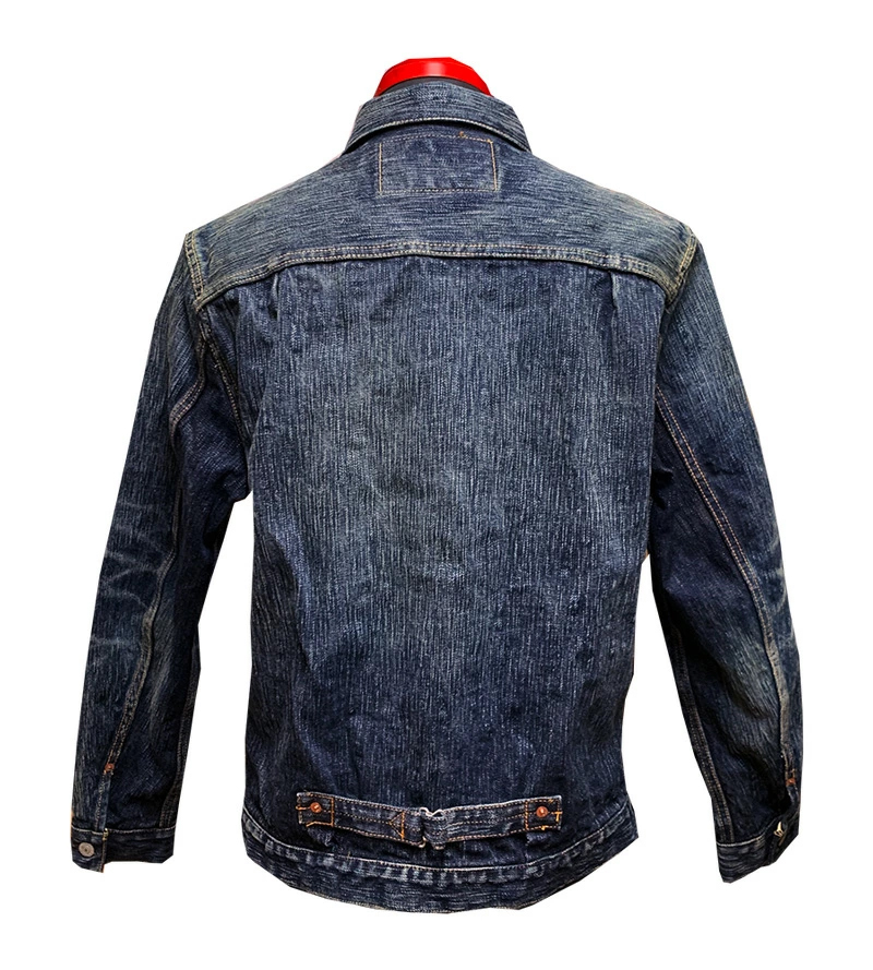 画像3: Eight-G（エイトＧ） ”男デニム第一弾Ｇジャン1stモデル”No. 8JK-03RV リアルヴィンテージ加工