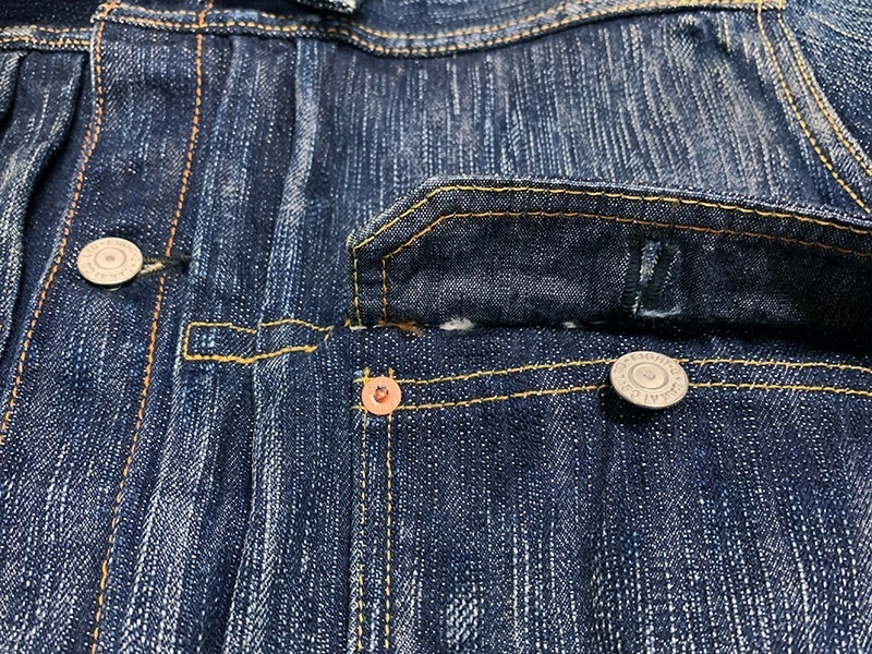 画像7: Eight-G（エイトＧ） ”男デニム第一弾Ｇジャン1stモデル”No. 8JK-03RV リアルヴィンテージ加工