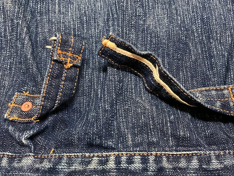 画像12: Eight-G（エイトＧ） ”男デニム第一弾Ｇジャン1stモデル”No. 8JK-03RV リアルヴィンテージ加工