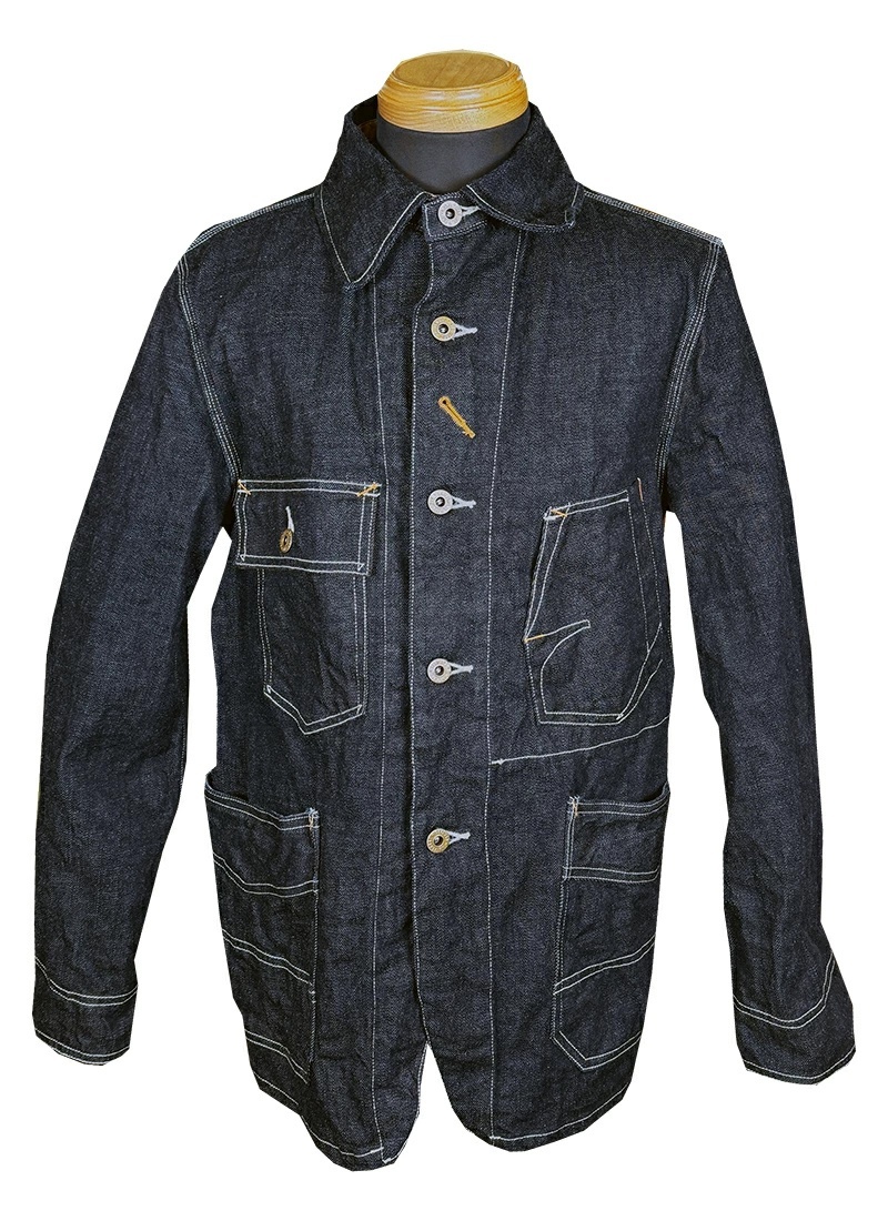 画像2: EIGHT-G(エイトジー) “11.5oz,デニムカバーオール ” 8JK-25-25AW