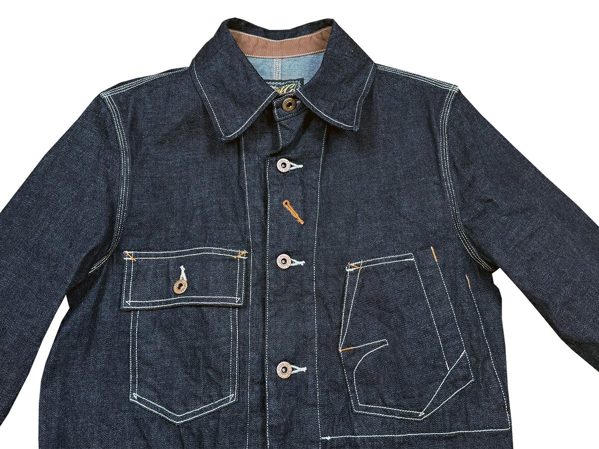 画像4: EIGHT-G(エイトジー) “11.5oz,デニムカバーオール ” 8JK-25-25AW