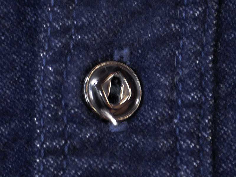 画像6: Eight-G（エイトＧ） “ソリッドツイルワークシャツ” 2018年生産タイプ メーカー洗い済み 8LS-45-18AW
