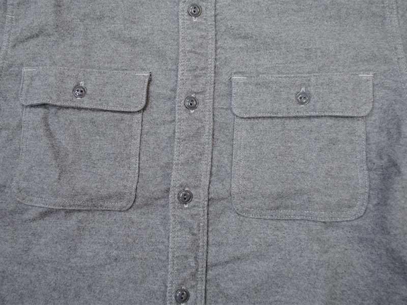 画像11: Eight-G（エイトＧ） “ソリッドツイルワークシャツ” 2018年生産タイプ メーカー洗い済み 8LS-45-18AW