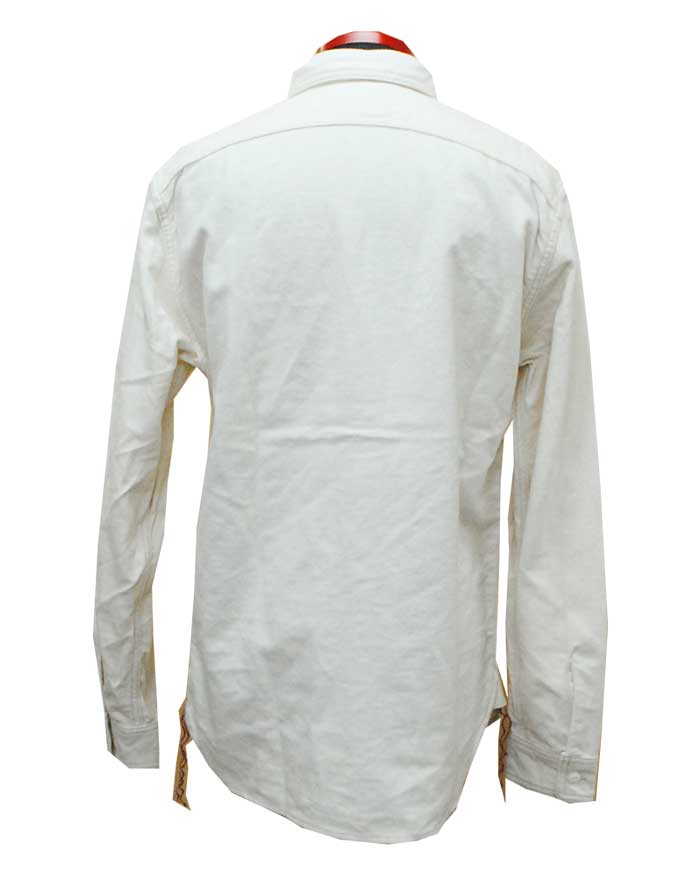 画像14: Eight-G（エイトＧ） “ソリッドツイルワークシャツ” 2018年生産タイプ メーカー洗い済み 8LS-45-18AW