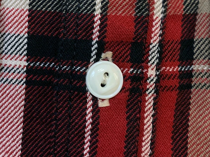 画像6: Eight-G（エイトＧ）“チェックフランネルワークシャツ” 2019年生産タイプ 8LS-49-19AW