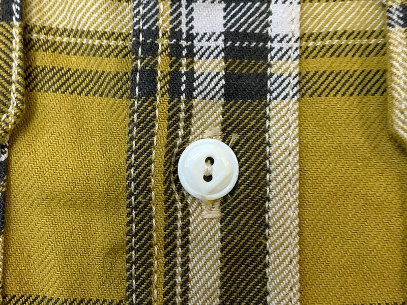 画像13: Eight-G（エイトＧ）“チェックフランネルワークシャツ” 2019年生産タイプ 8LS-49-19AW
