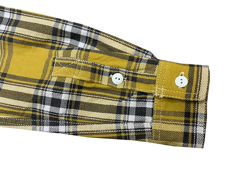 画像14: Eight-G（エイトＧ）“チェックフランネルワークシャツ” 2019年生産タイプ 8LS-49-19AW