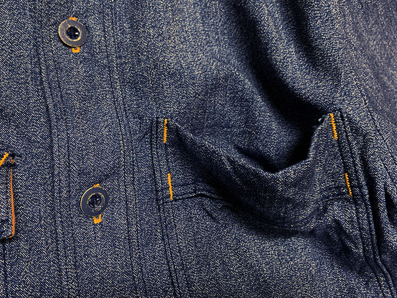 画像8: Eight-G（エイトＧ） “11oz.HEAVY FLANNEL　MADRAS CHECK WORK SHIRTS” 2024年生産タイプ 8LS-71-24AW