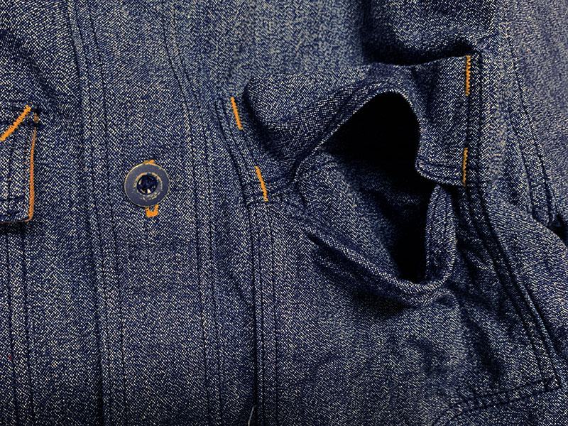 画像9: Eight-G（エイトＧ） “11oz.HEAVY FLANNEL　MADRAS CHECK WORK SHIRTS” 2024年生産タイプ 8LS-71-24AW
