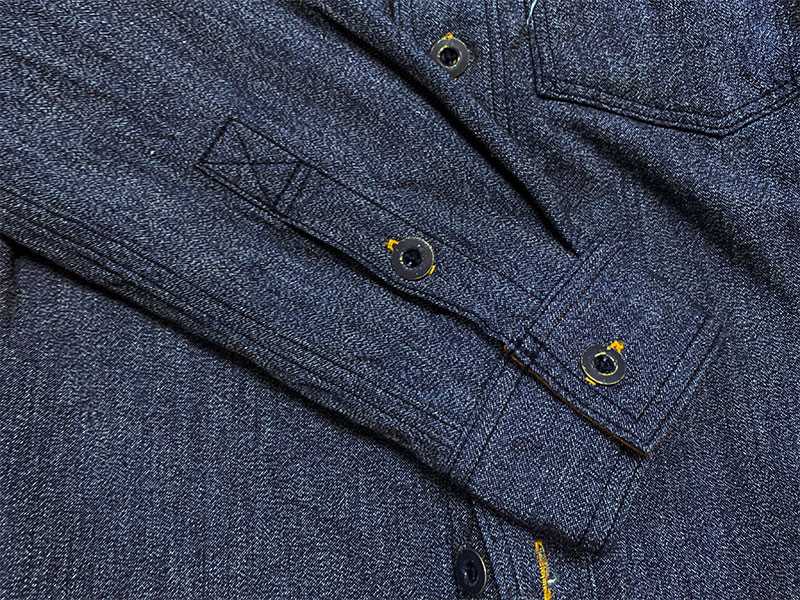 画像10: Eight-G（エイトＧ） “11oz.HEAVY FLANNEL　MADRAS CHECK WORK SHIRTS” 2024年生産タイプ 8LS-71-24AW
