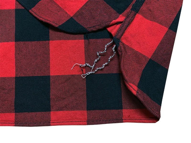 画像6: Eight-G（エイトＧ） "10oz HEAVY FLANNEL BIG CHECK SHIRTS" 2021年生産タイプ 8LS-56-21AW