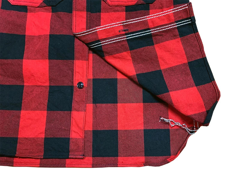 画像9: Eight-G（エイトＧ） "10oz HEAVY FLANNEL BIG CHECK SHIRTS" 2021年生産タイプ 8LS-56-21AW