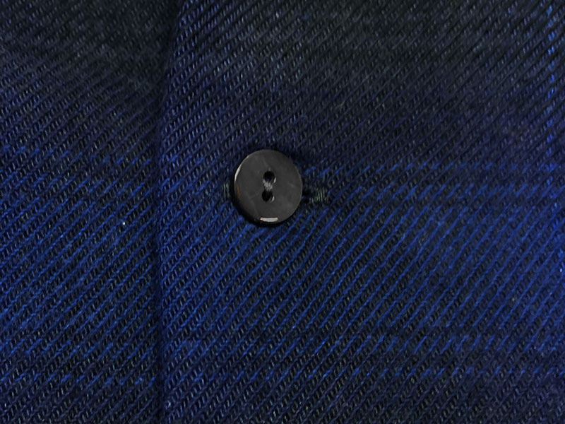 画像8: Eight-G（エイトＧ） “9oz HEAVY OMBRE CHECK OPEN COLLAR SHIRTS” 2021年生産タイプ 8LS-58-21AW