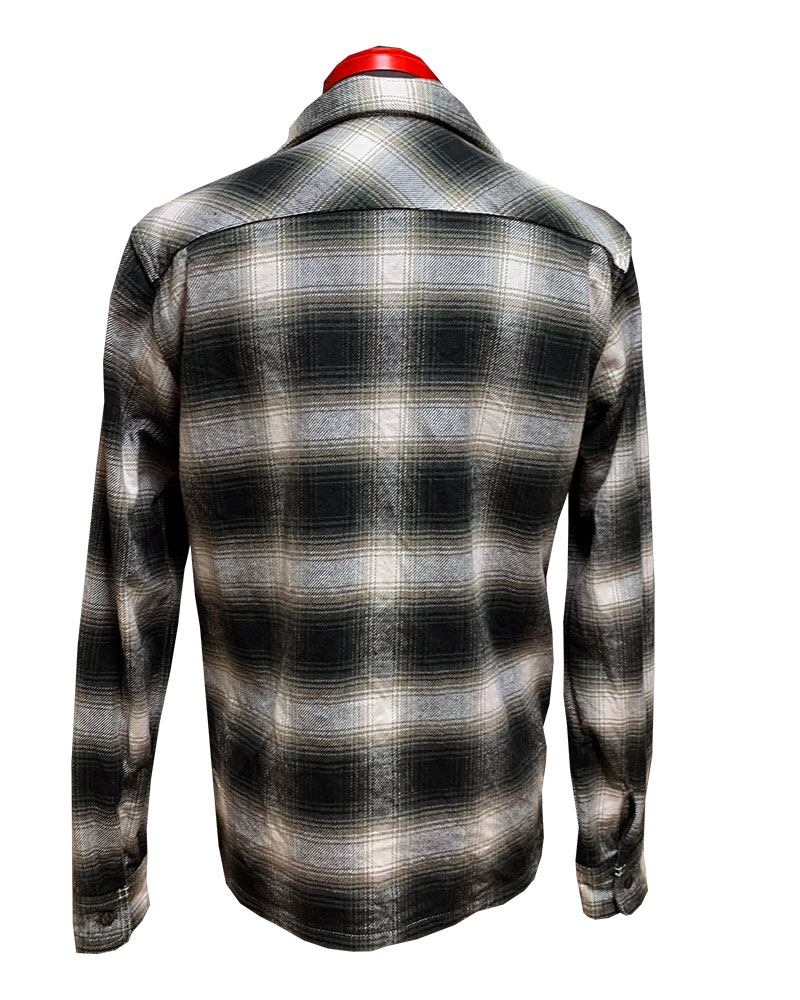 画像13: Eight-G（エイトＧ） “9oz HEAVY OMBRE CHECK OPEN COLLAR SHIRTS” 2021年生産タイプ 8LS-58-21AW