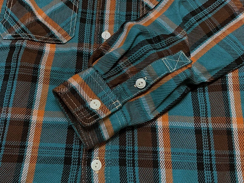 画像6: ight-G（エイトＧ） "9oz.HEAVY FLANNEL MADRAS CHECK SWORK SHIRT" 2022年生産タイプ 8LS-60-22AW