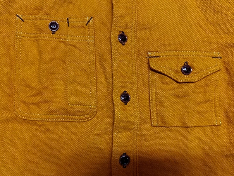 画像5: Eight-G（エイトＧ） “SOLID FLANNEL WORK SHIRT” 2024年生産タイプ 8LS-67-24AW