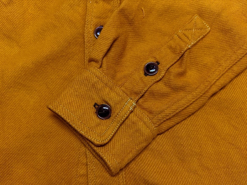 画像6: Eight-G（エイトＧ） “SOLID FLANNEL WORK SHIRT” 2024年生産タイプ 8LS-67-24AW