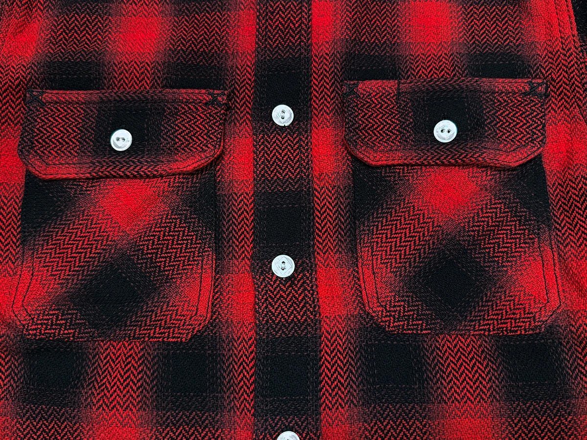 画像5: Eight-G（エイトＧ） “ヘビーツイルフランネルワークシャツ” 2025年生産タイプ 8LS-77-25AW