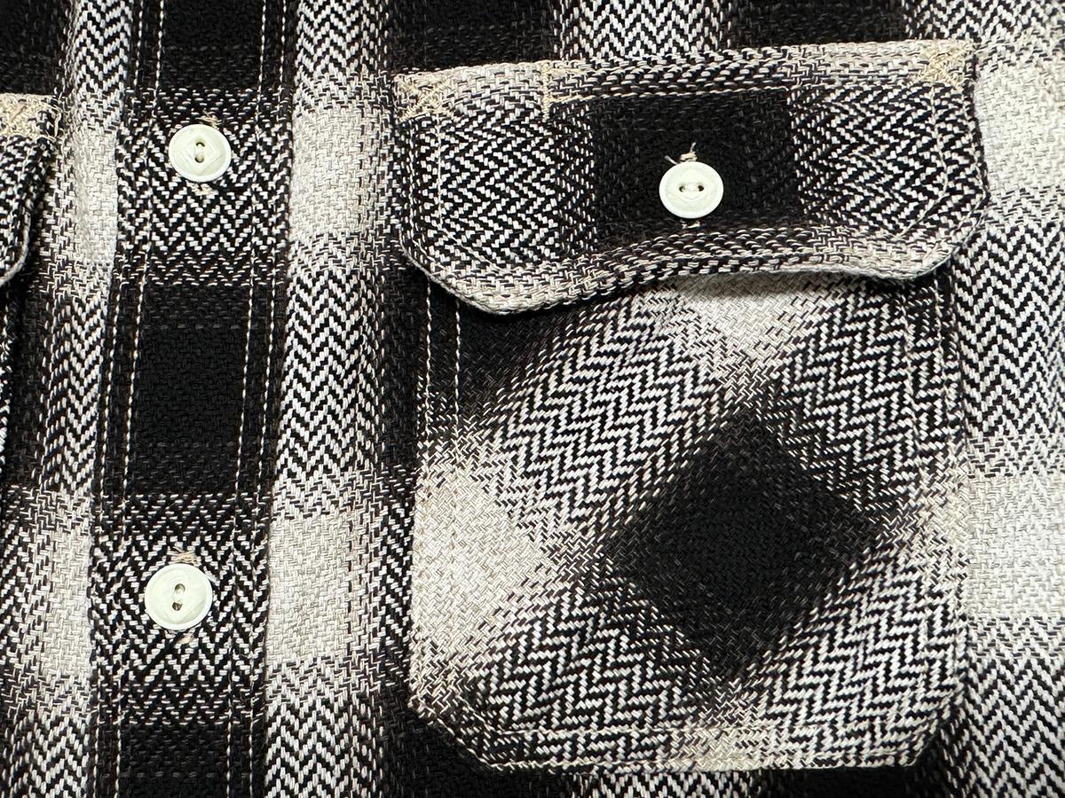 画像13: Eight-G（エイトＧ） “ヘビーツイルフランネルワークシャツ” 2025年生産タイプ 8LS-77-25AW