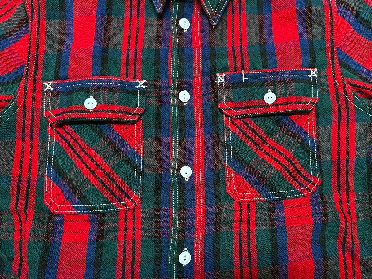 画像5: Eight-G（エイトＧ） "ヘビーツイルフランネルワークシャツ" 2025年生産タイプ 8LS-78-25AW