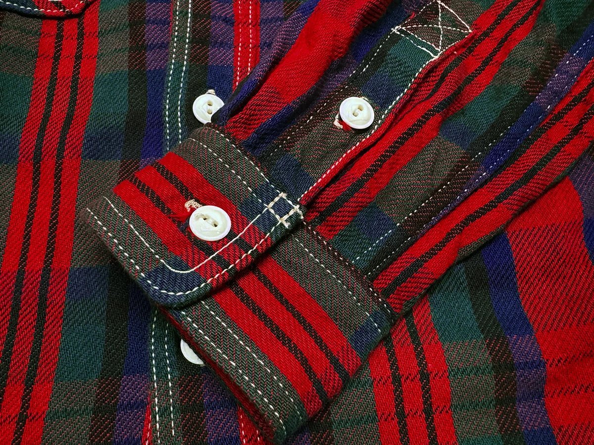 画像7: Eight-G（エイトＧ） "ヘビーツイルフランネルワークシャツ" 2025年生産タイプ 8LS-78-25AW