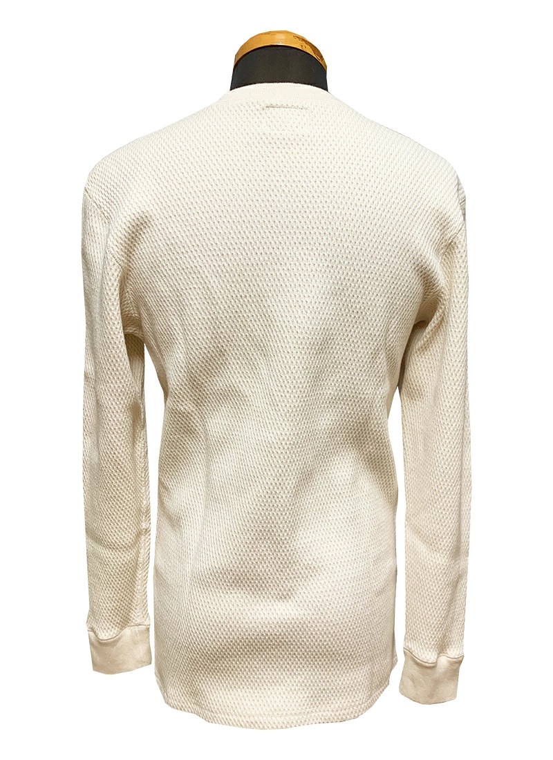 画像3: EIGHT-G 8LT-TMHL “HENLEY NECK THERMAL L/S T-SHIRT”