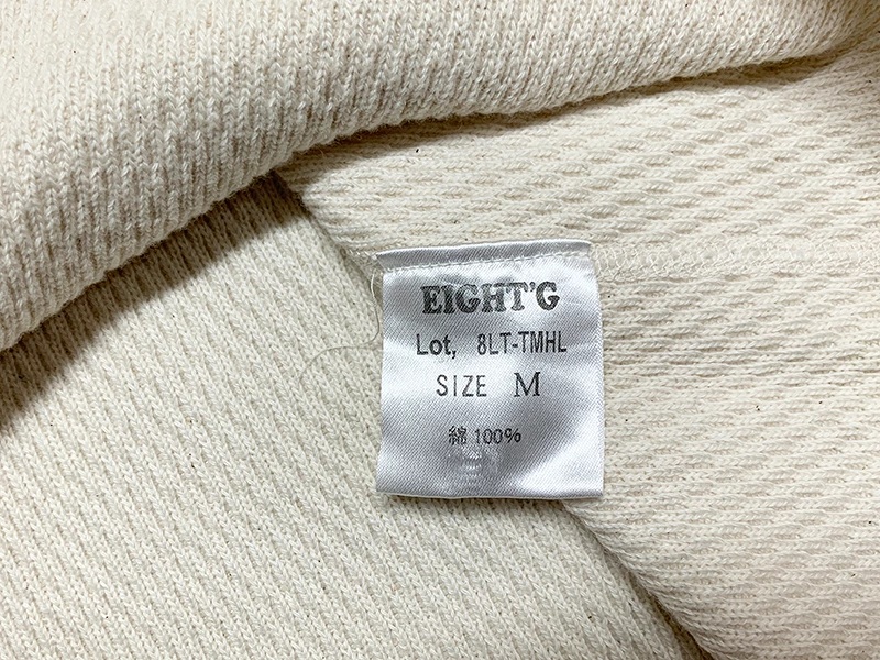 画像11: EIGHT-G 8LT-TMHL “HENLEY NECK THERMAL L/S T-SHIRT”