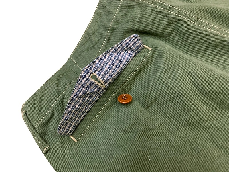 画像5: Eight-G（エイトＧ）“チノショートパンツ”NO．8SP-11 2019年生産タイプ 8SP-11-19SS 当店水洗い＆自然乾燥
