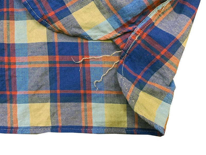 画像7: Eight-G（エイトＧ） "5ozMADRAS CHECK WORK SHIR"8SS-28 当店水洗い＆自然乾燥 8SS-28-20