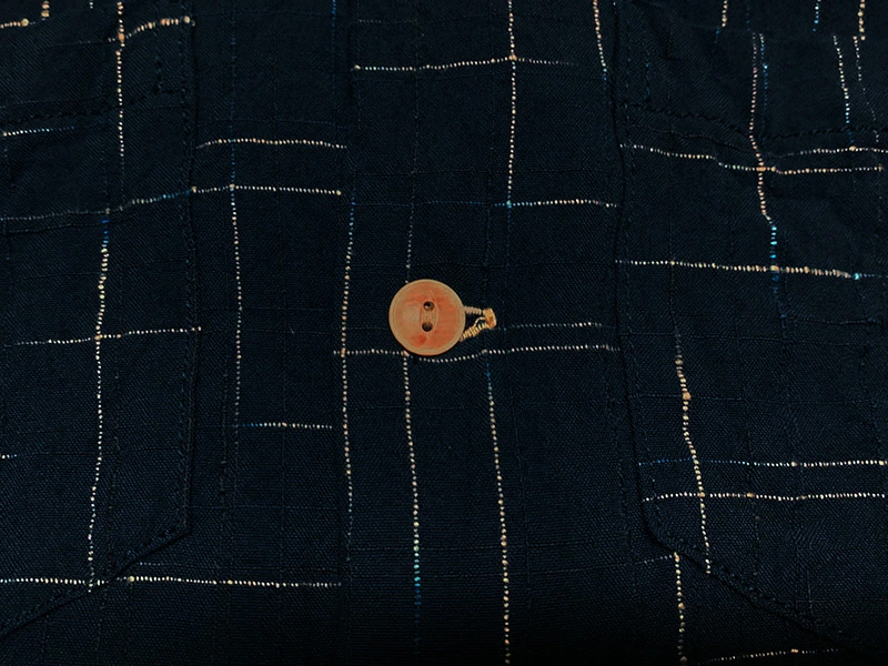 画像9: Eight-G（エイトＧ） HAWAIIAN WORK WEAR"TATE YOKO KASURI HAWAIIAN SHIRT" 8SS-30
