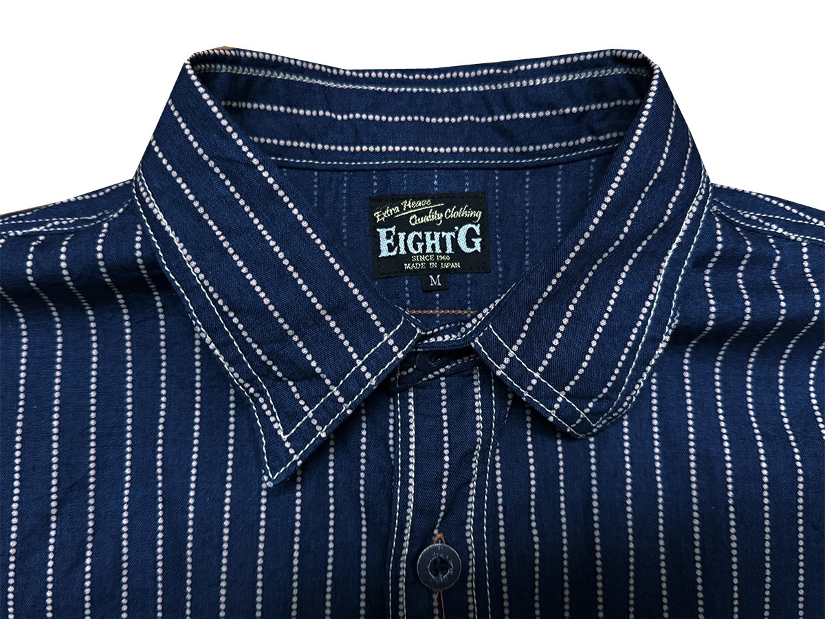 画像4: Eight-G（エイトＧ） “11oz.HEAVY FLANNEL　MADRAS CHECK WORK SHIRTS” 2024年生産タイプ 8LS-71-24AW