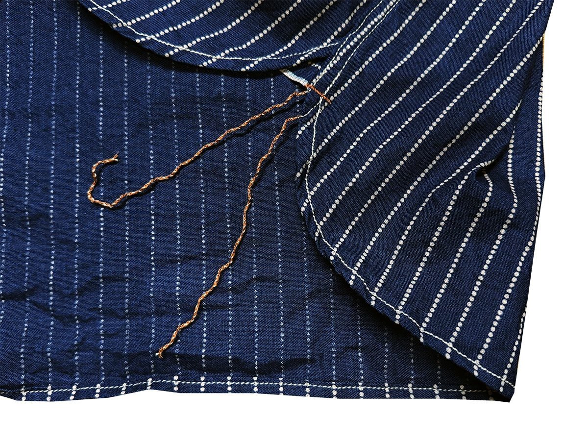 画像8: Eight-G（エイトＧ） “11oz.HEAVY FLANNEL　MADRAS CHECK WORK SHIRTS” 2024年生産タイプ 8LS-71-24AW