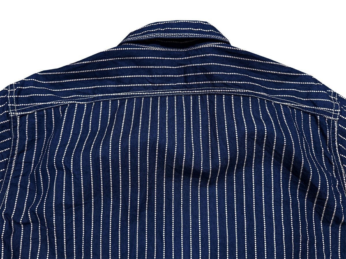 画像9: Eight-G（エイトＧ） “11oz.HEAVY FLANNEL　MADRAS CHECK WORK SHIRTS” 2024年生産タイプ 8LS-71-24AW