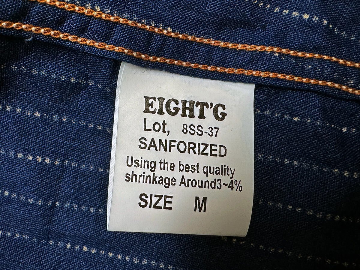 画像10: Eight-G（エイトＧ） “11oz.HEAVY FLANNEL　MADRAS CHECK WORK SHIRTS” 2024年生産タイプ 8LS-71-24AW